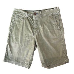 AMERICAN EAGLE Active Flex Shorts Men's Size 28 Bermuda Green Stretch
